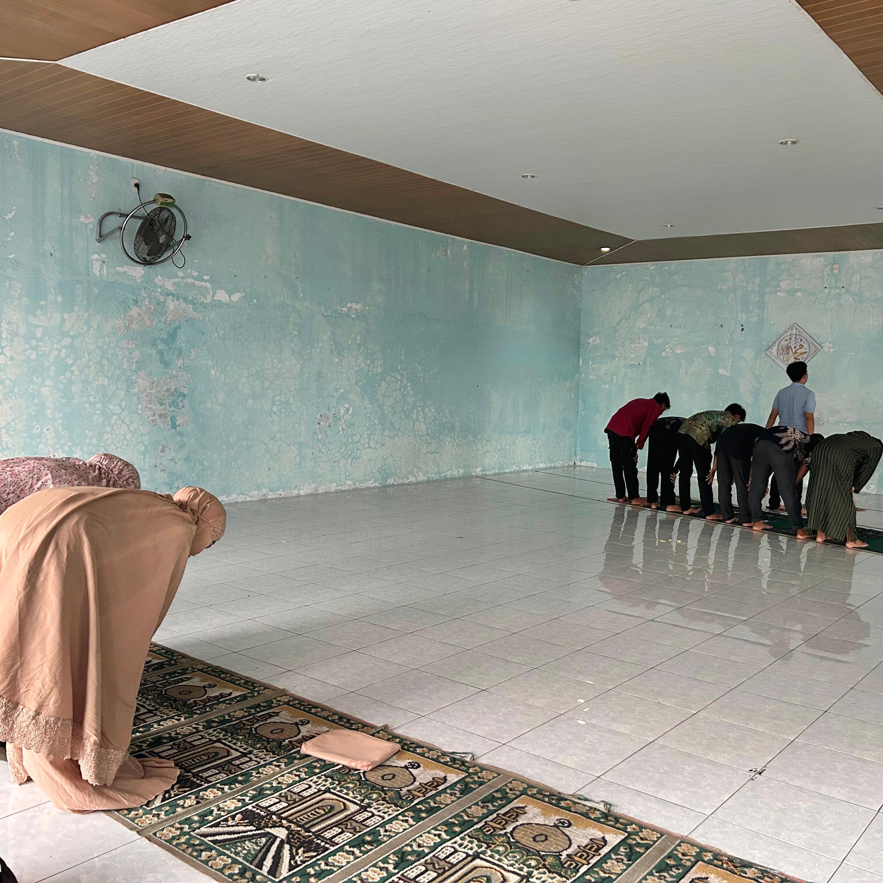 Pemberian Materi dan Sholat Ashar Berjamaah